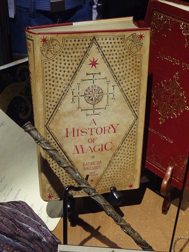 Das Buch "History of Magic" aus den Harry Potter Filmen