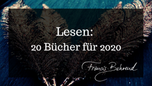 Read more about the article Lesen: 20 Bücher in 2020