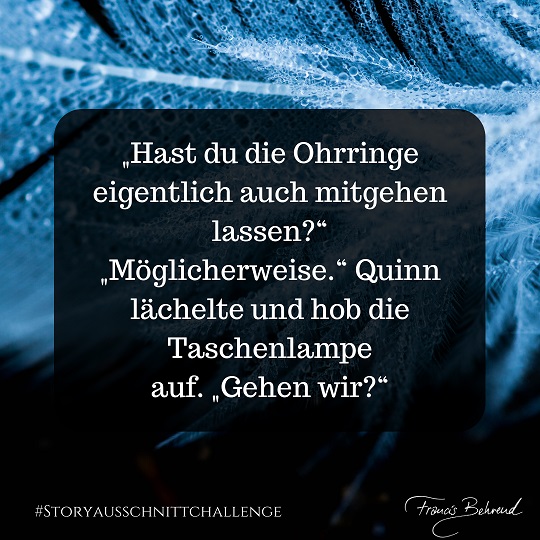 Beitrag 1 der Storyausschnittchallenge